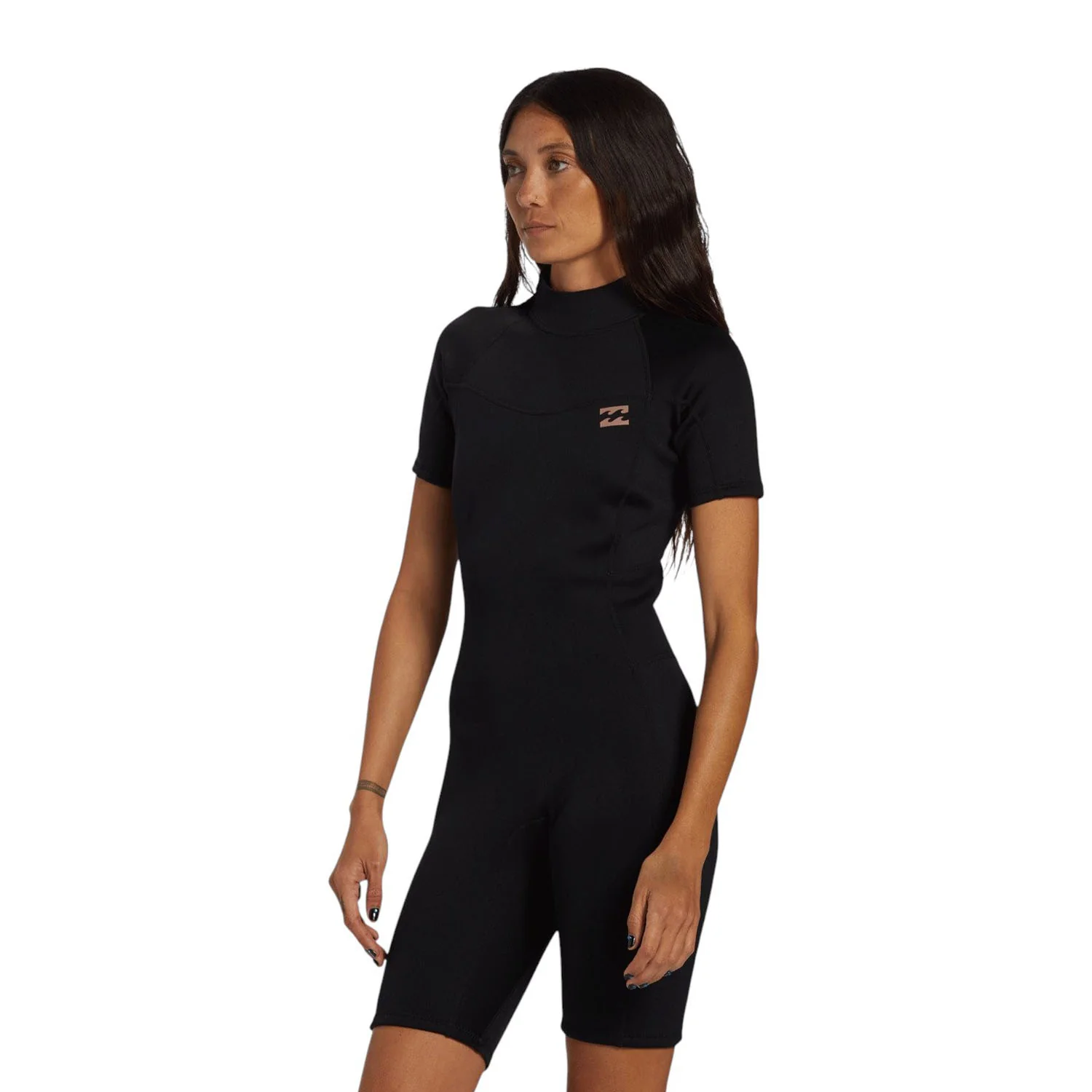 Billabong | Shorty à Manches Courtes Femme Foil Front Zip - 2/2mm - Image 2