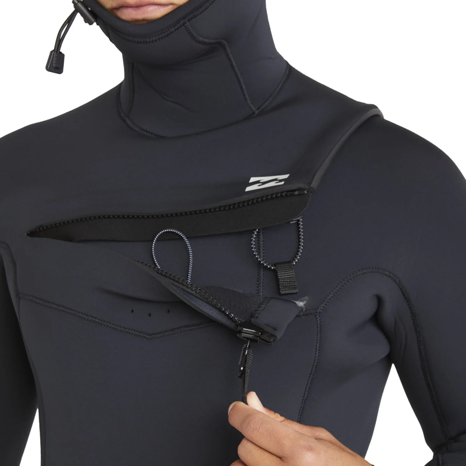 Billabong | Combinaison Intégrale Cagoule Homme Absolute Natural Front Zip - 5/4mm - Image 7