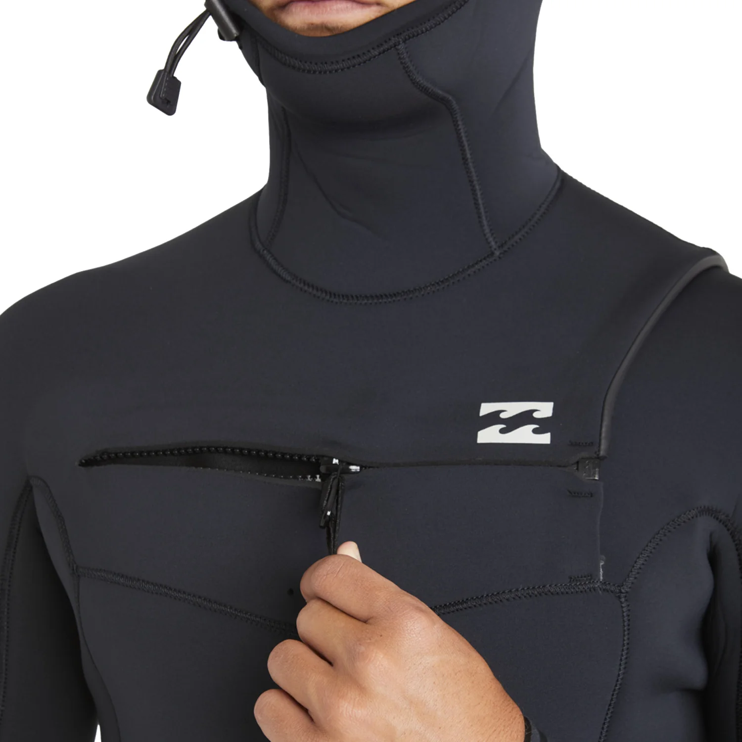 Billabong | Combinaison Intégrale Cagoule Homme Absolute Natural Front Zip - 5/4mm - Image 8