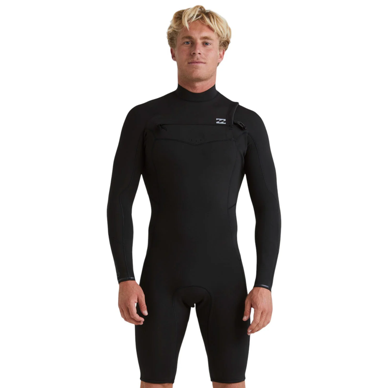 Billabong | Shorty à Manches Longues Homme Revolution Natural Front Zip - 2/2mm