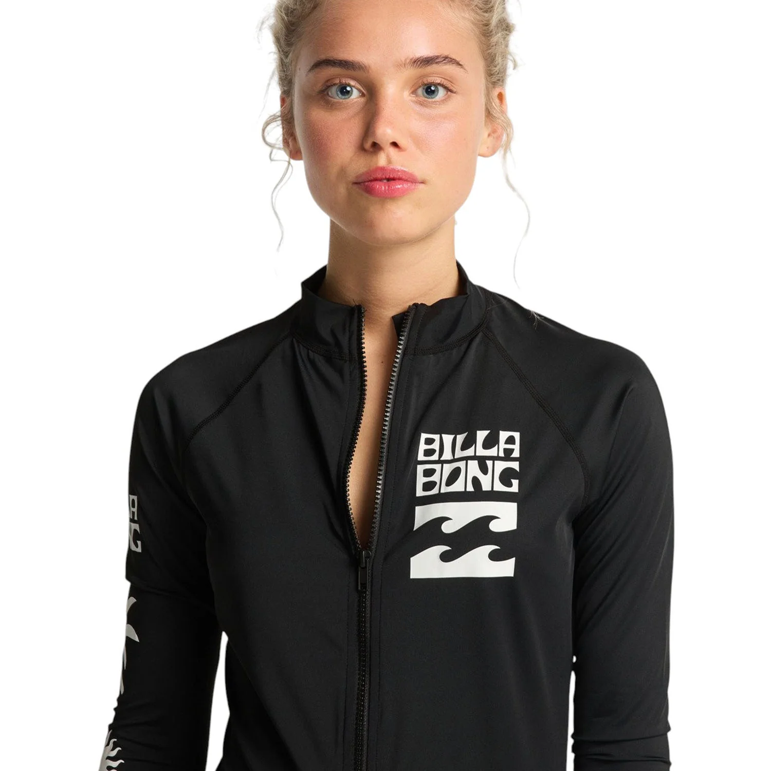 Billabong | Lycra Surf Capsule Surf Tee Front Zip - Image 3