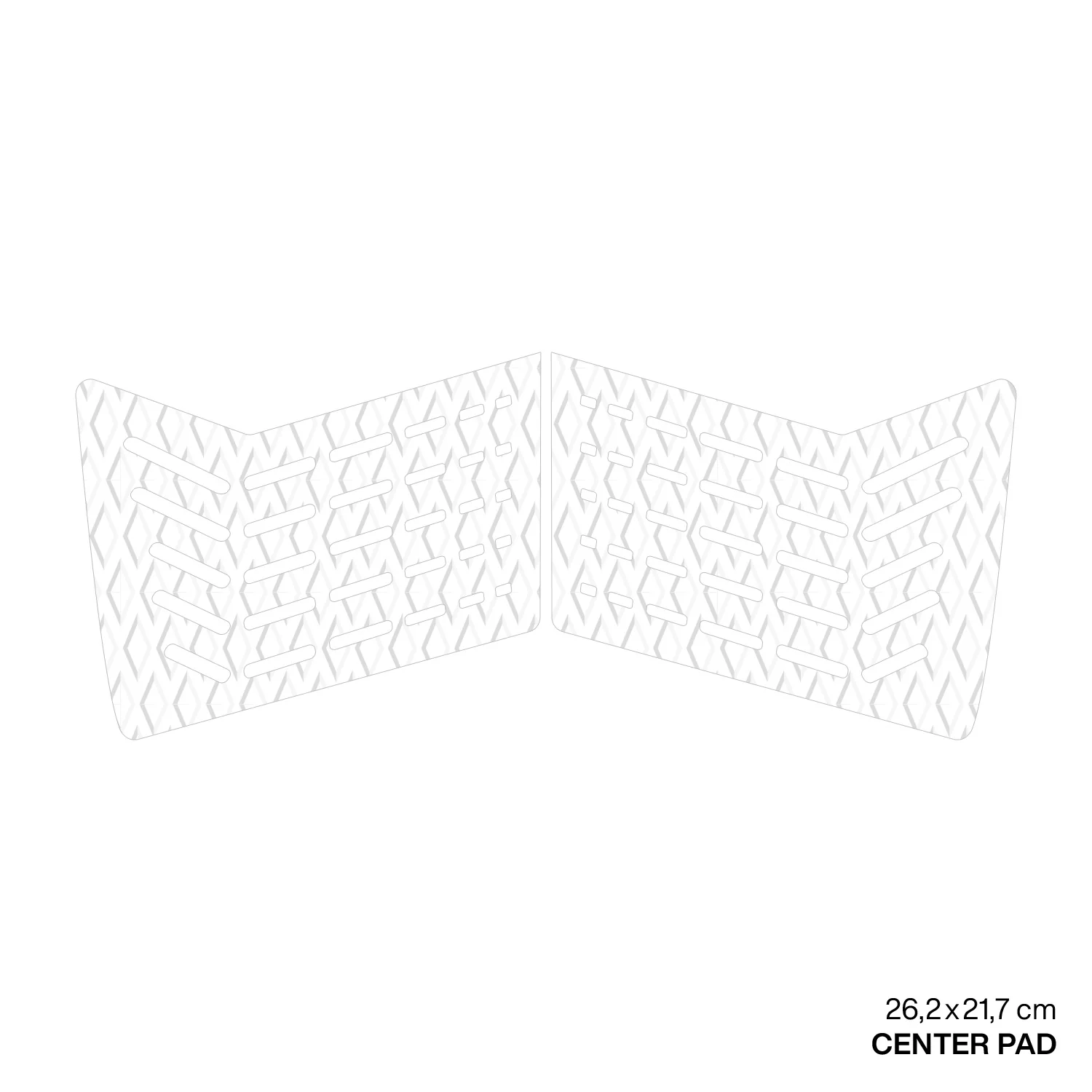 GONG | Center Part Pad SUP Double Diamond - Image 2