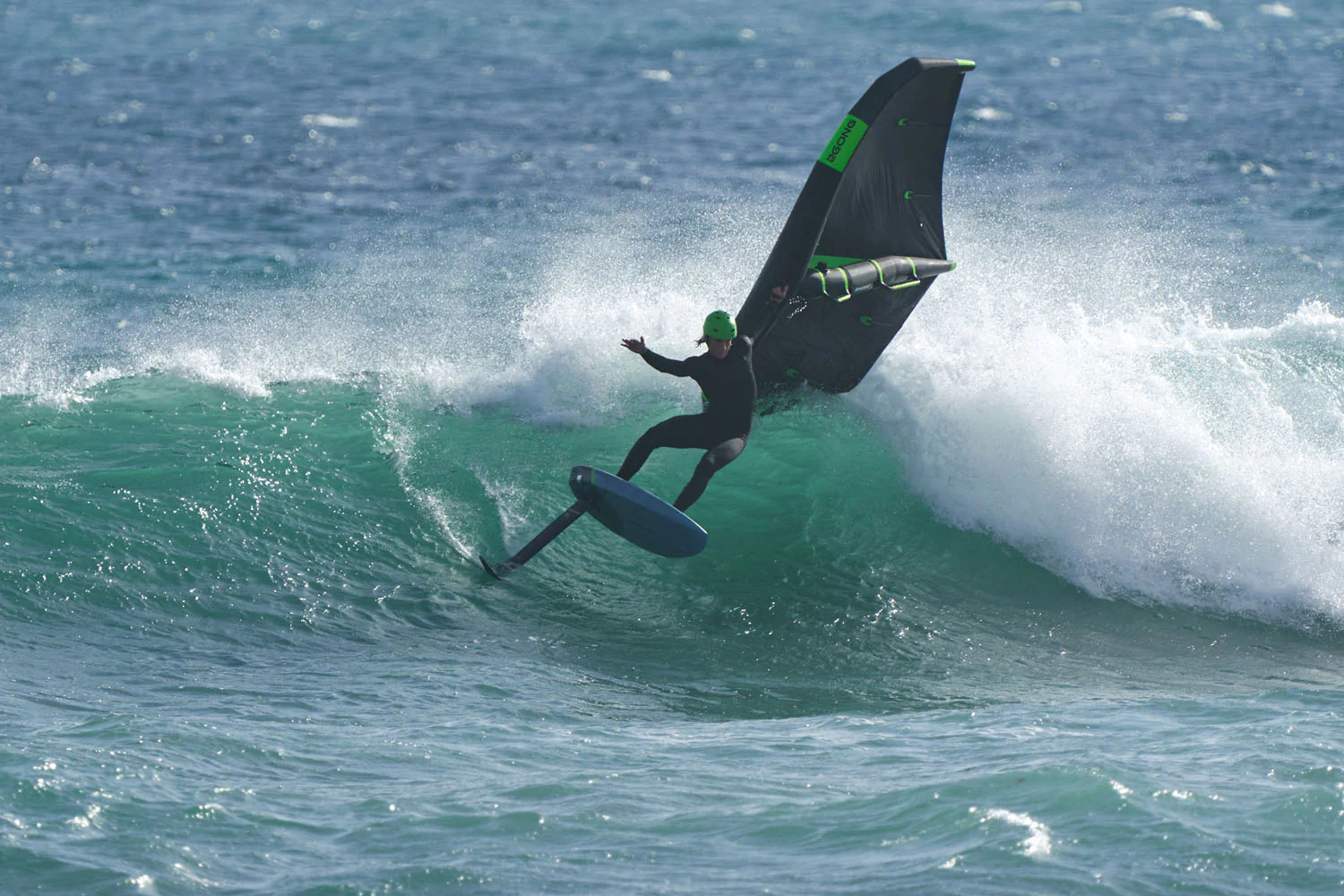 GONG | Foil Front Wing Fluid V2 - Black - Image 4