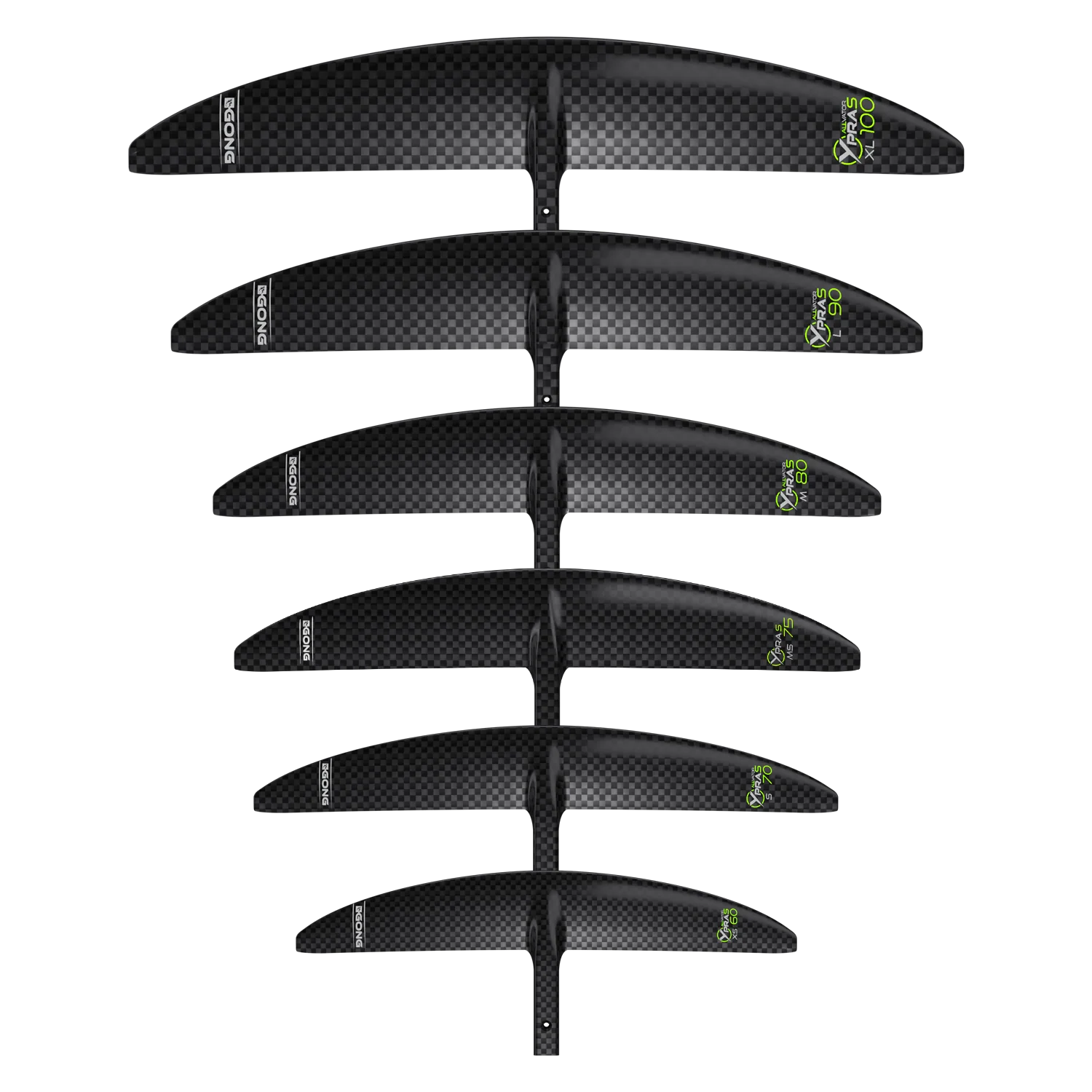GONG | Foil Front Wing Pro Ypra Slalom V2 - Black - Image 3