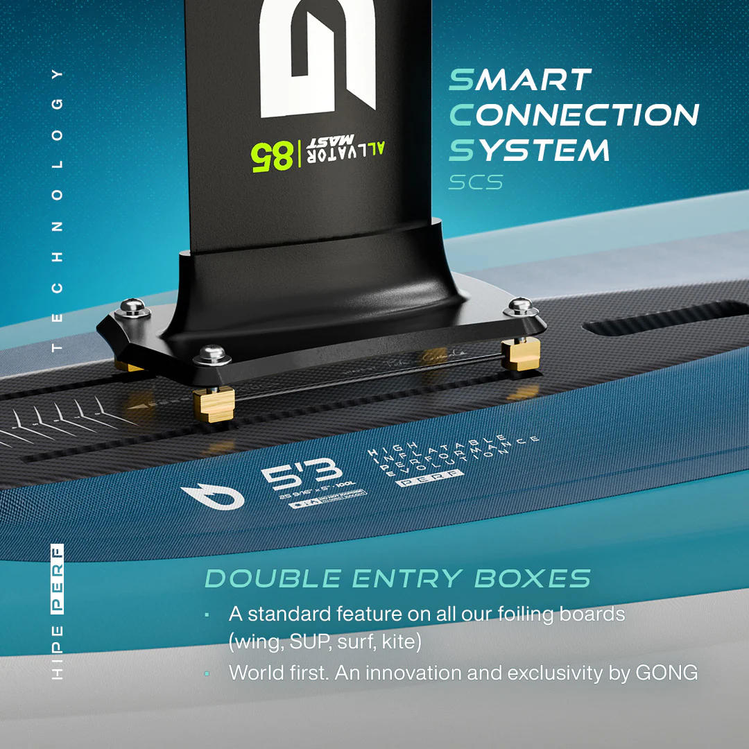 GONG | Wing foil Board Inflatable HIPE Perf 5'10 G3 - Image 26