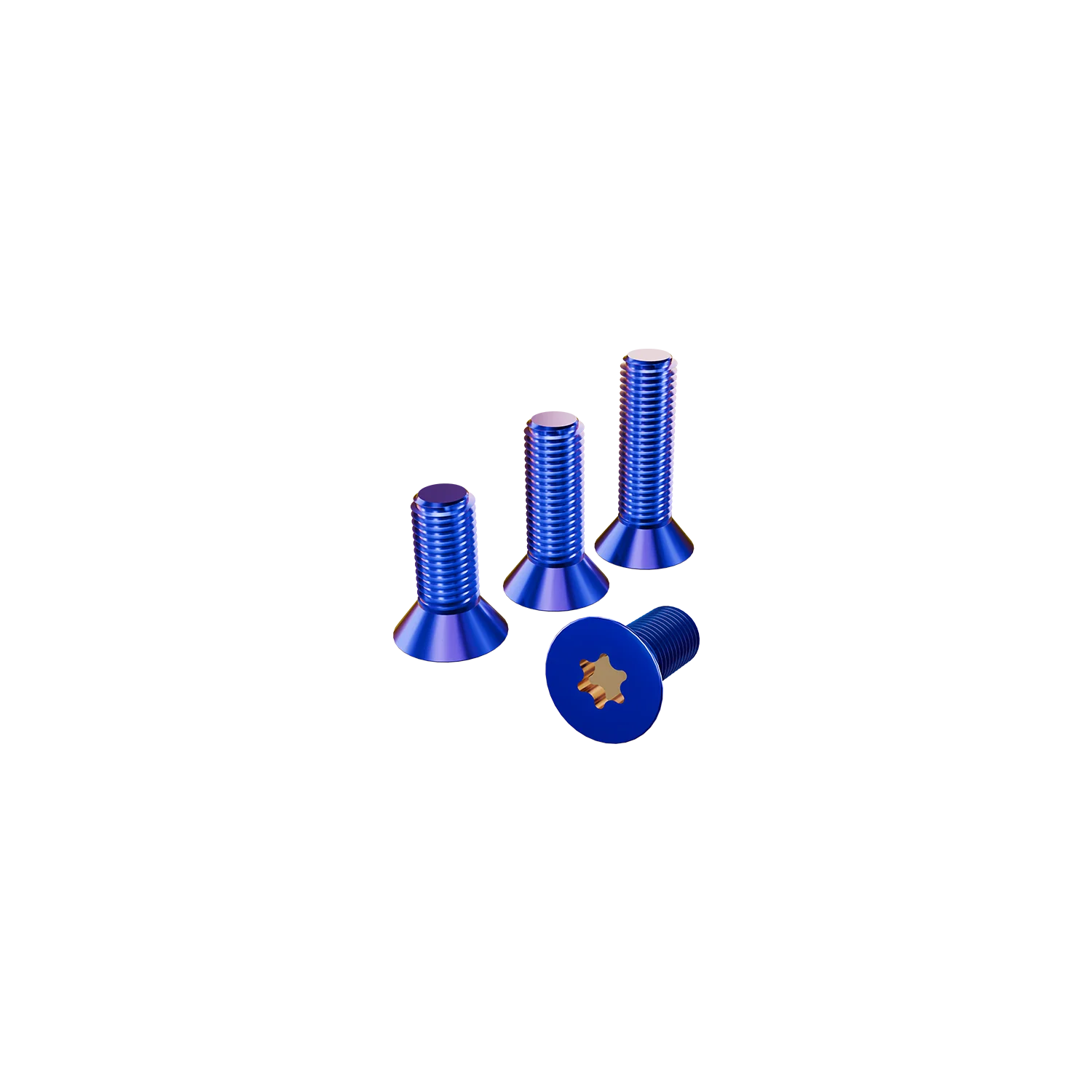 GONG | Foil Vis Tête Fraisée Torx Titane M8