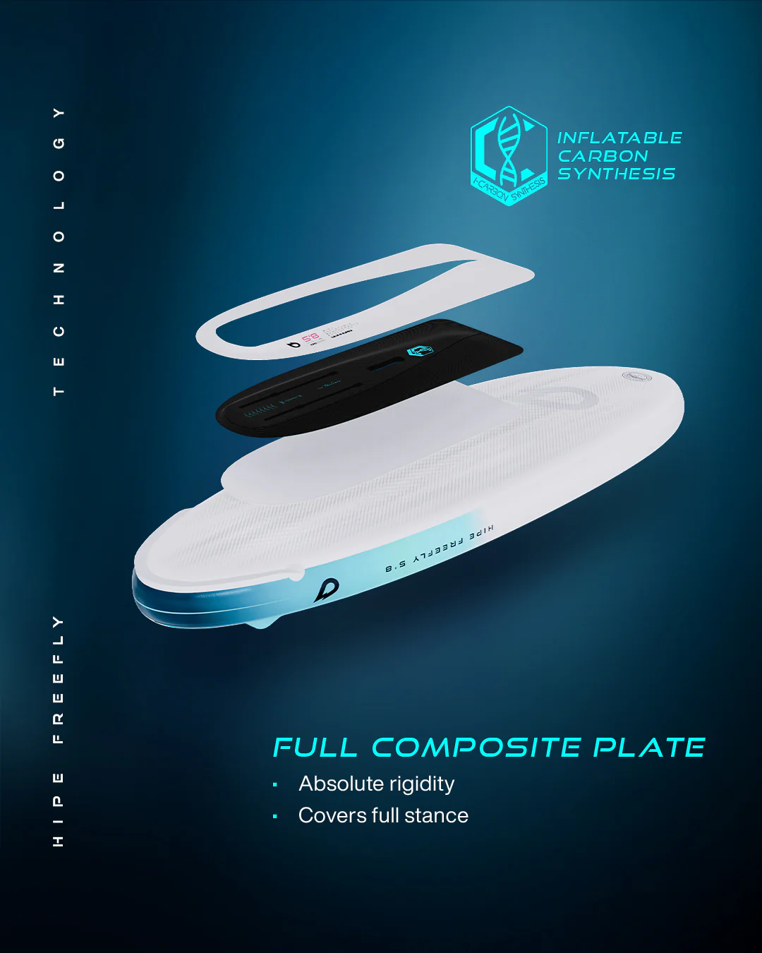 GONG | Wing foil Board Inflatable HIPE Freefly - Image 36
