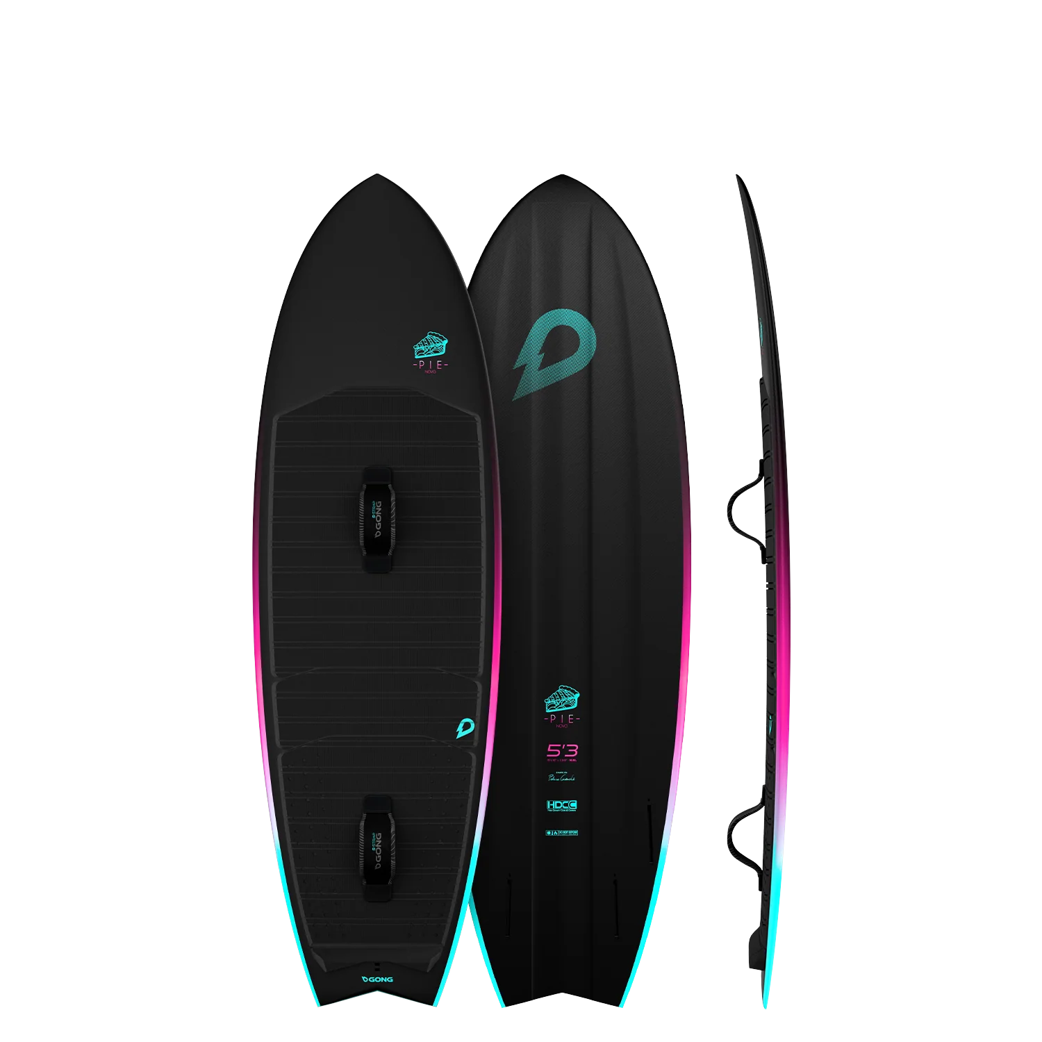 GONG | Kiteboard Pie NOVO Strapped HDCC