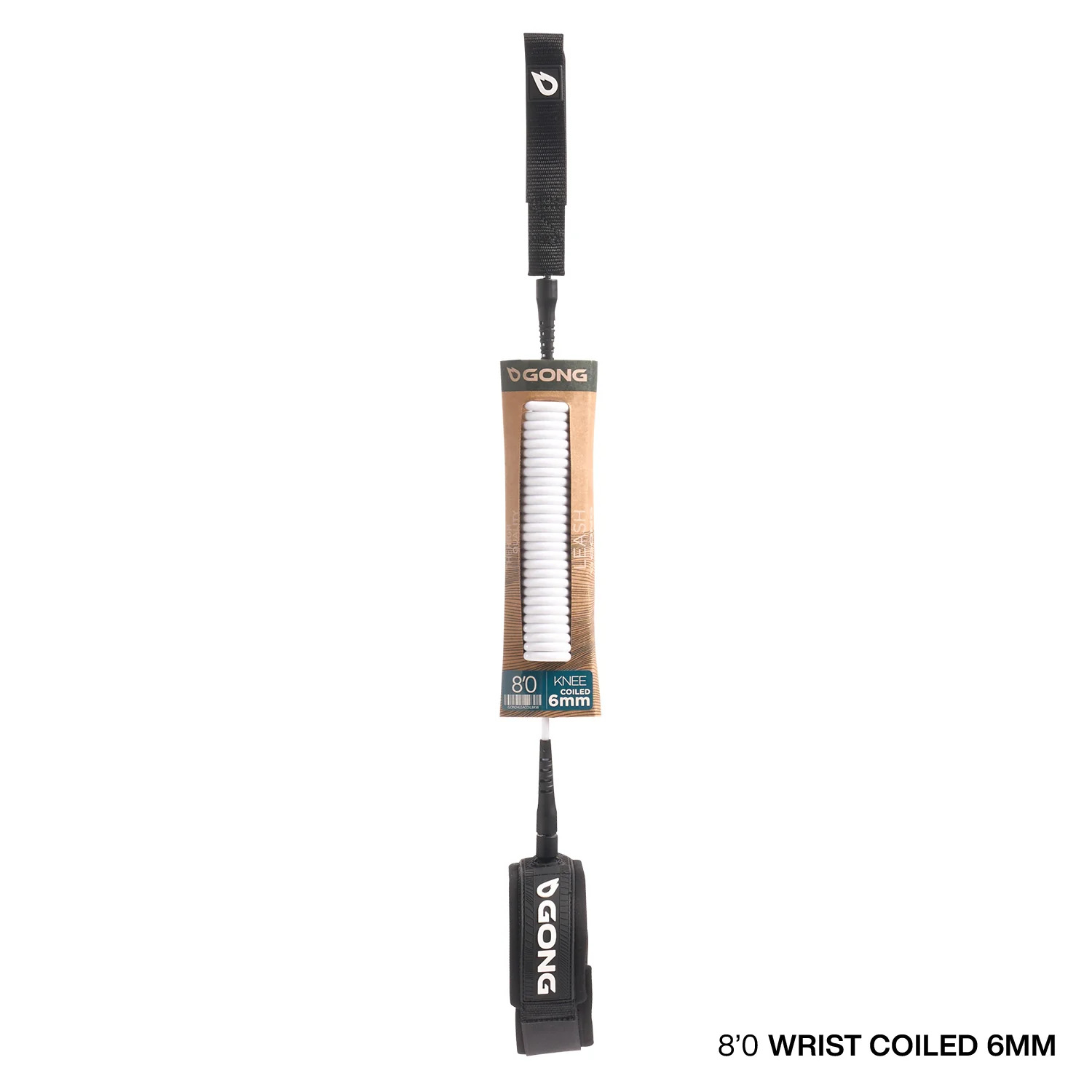 GONG | Leash SUP Coiled Genou - 6mm - Image 9