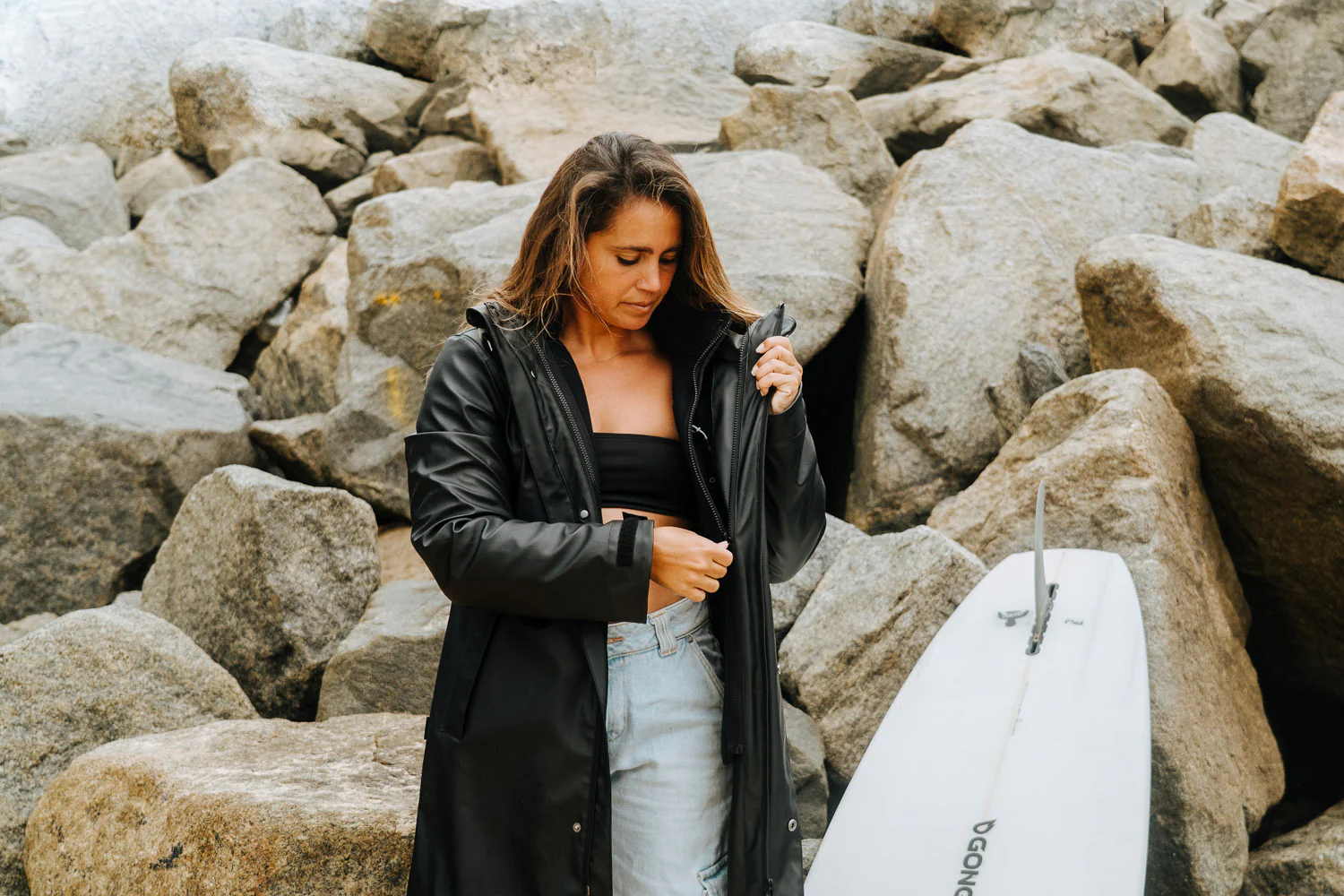 GONG | Pack Combo Outerwear Manteau Ciré & Mid-Layer - Image 19