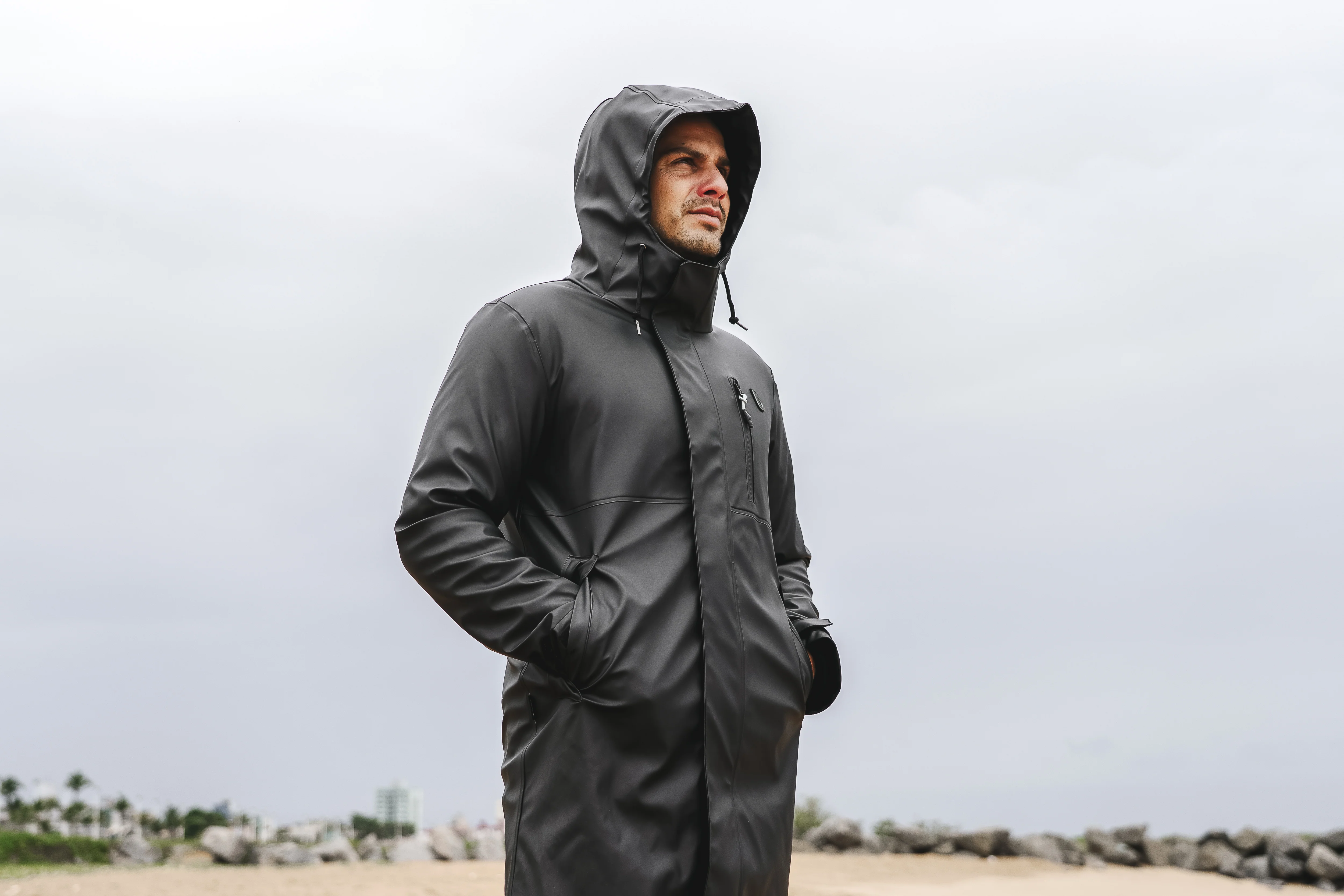 GONG | Pack Combo Outerwear Manteau Ciré & Mid-Layer - Image 25
