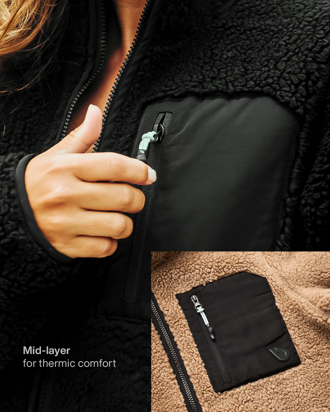 GONG | Pack Combo Outerwear Manteau Ciré & Mid-Layer - Image 10