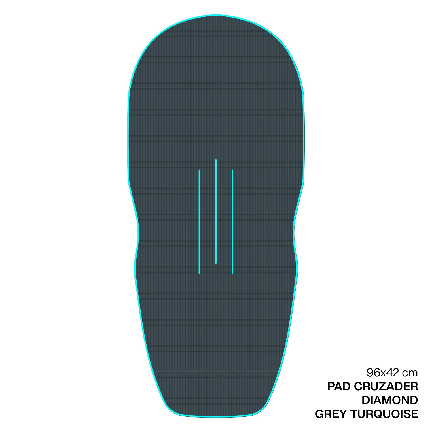 GONG | EVA Wingfoil Ridge Traction Pad Shape Cruzader Diamond - Image 2