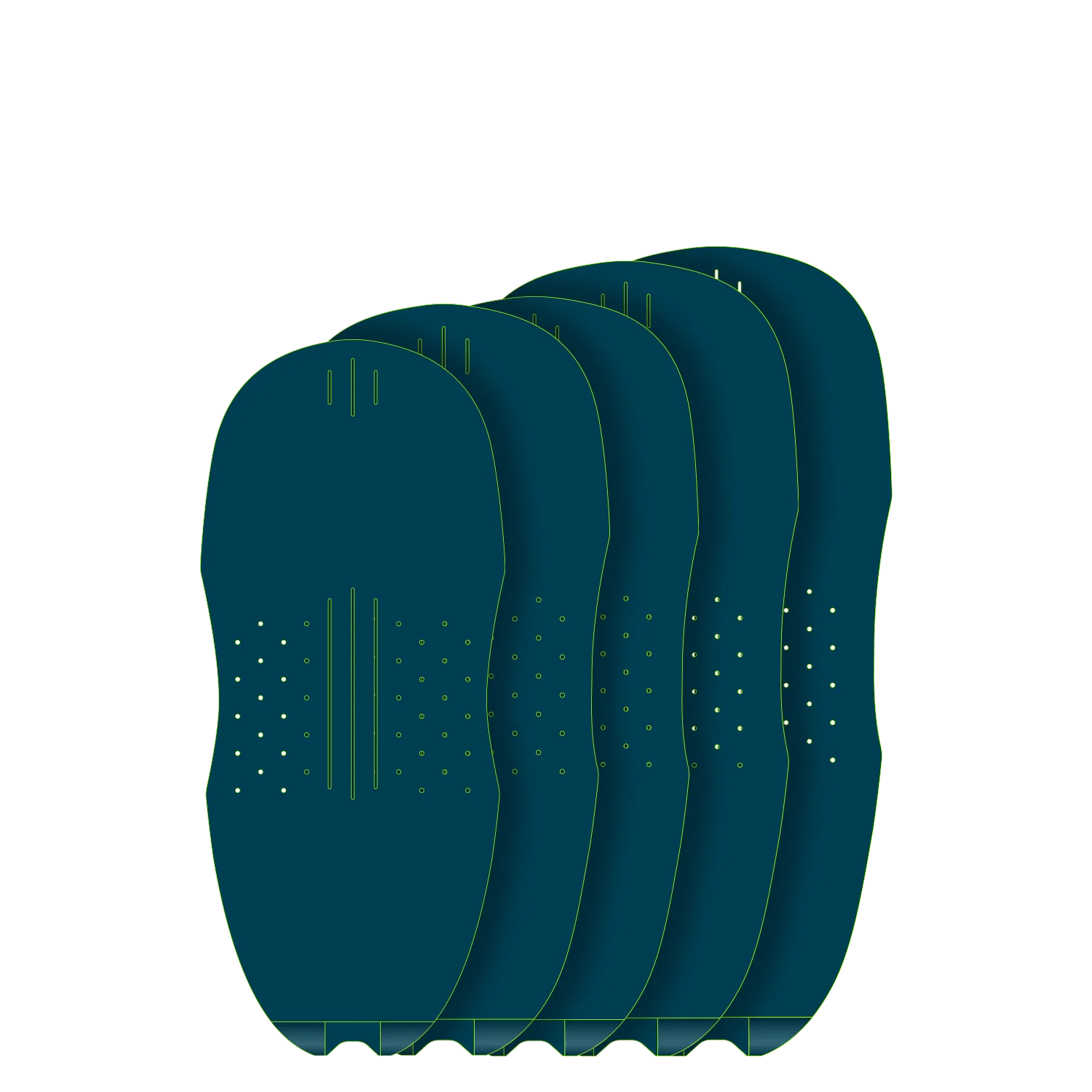 GONG | Eva Wingfoil Brushed Pad Shape Lethal