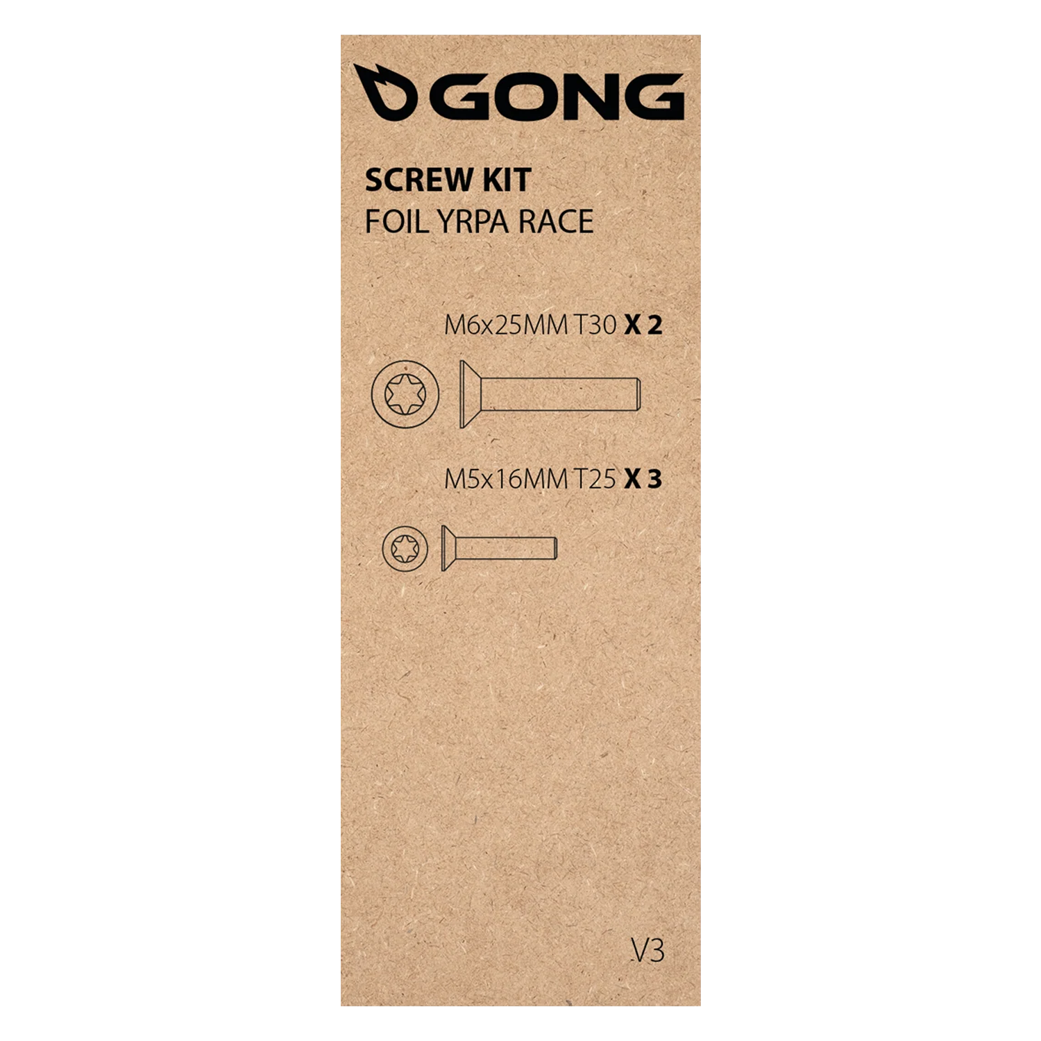 GONG | Kit Vis Foil Ypra Race V3