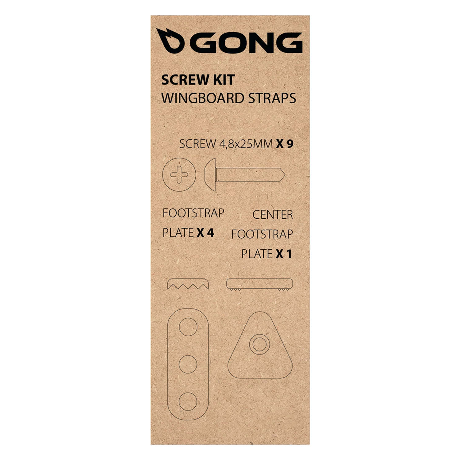 GONG | Kit Vis Strap en V
