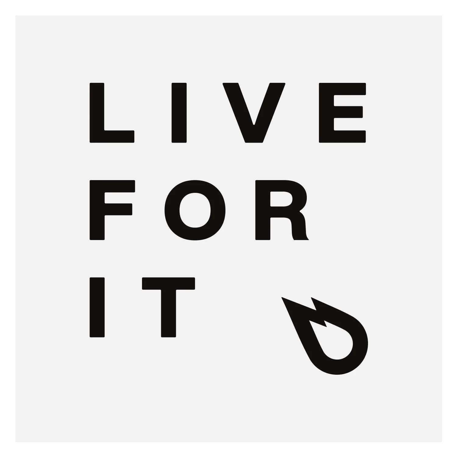 GONG | Sticker Square Live For It