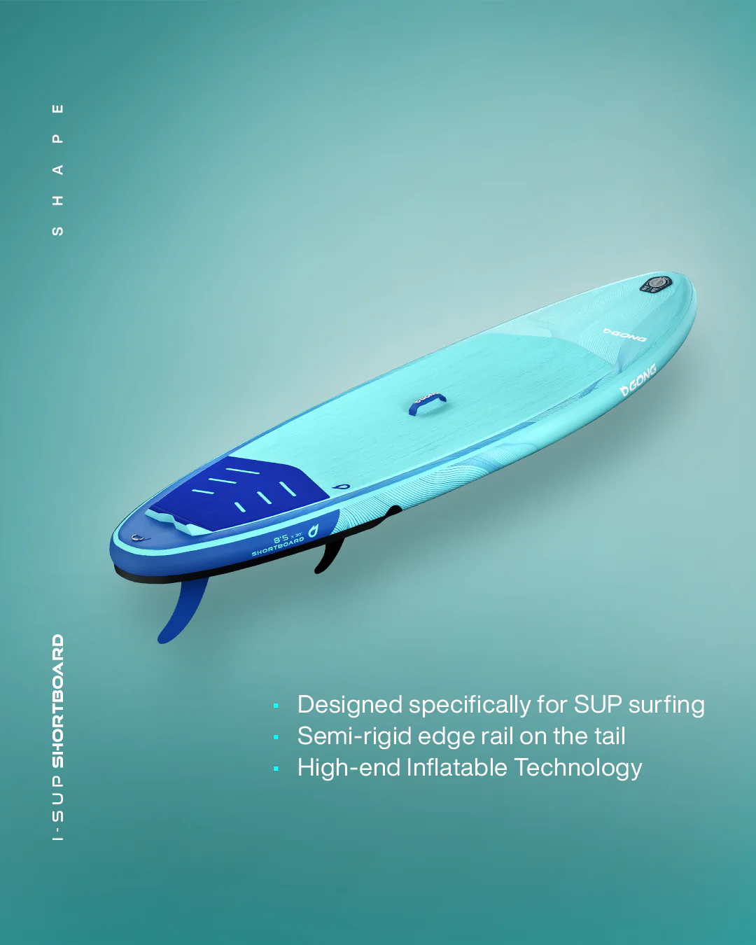 GONG |  I-SUP Inflatable Shortboard - Image 18