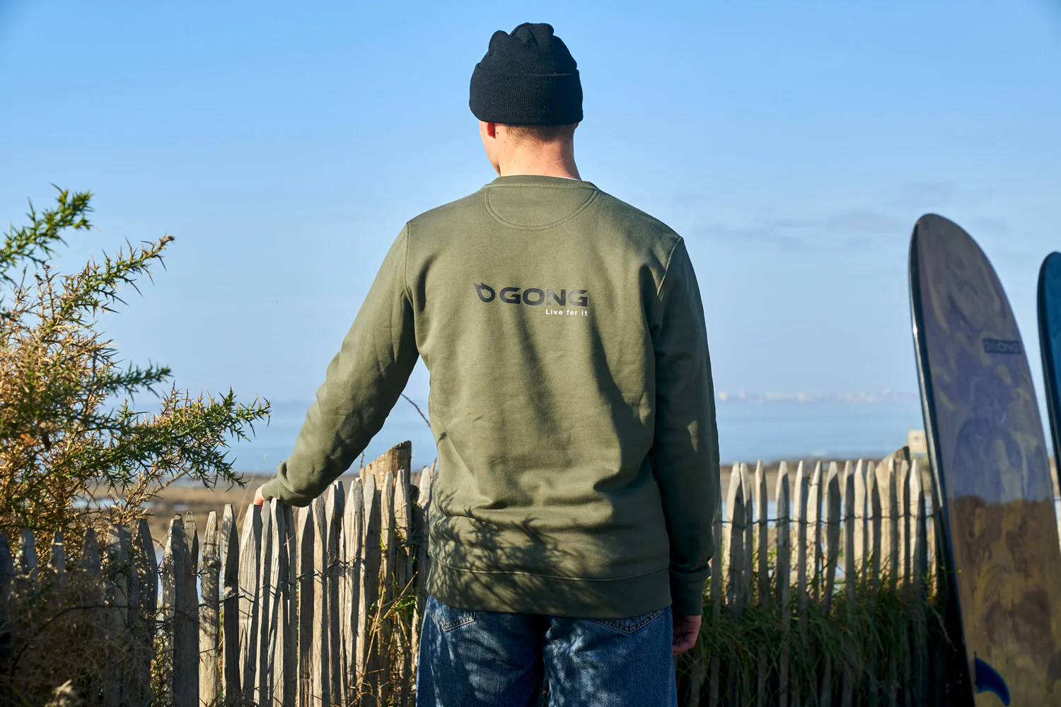 GONG | Sweat Signature Unisexe Coton Biologique - Image 4
