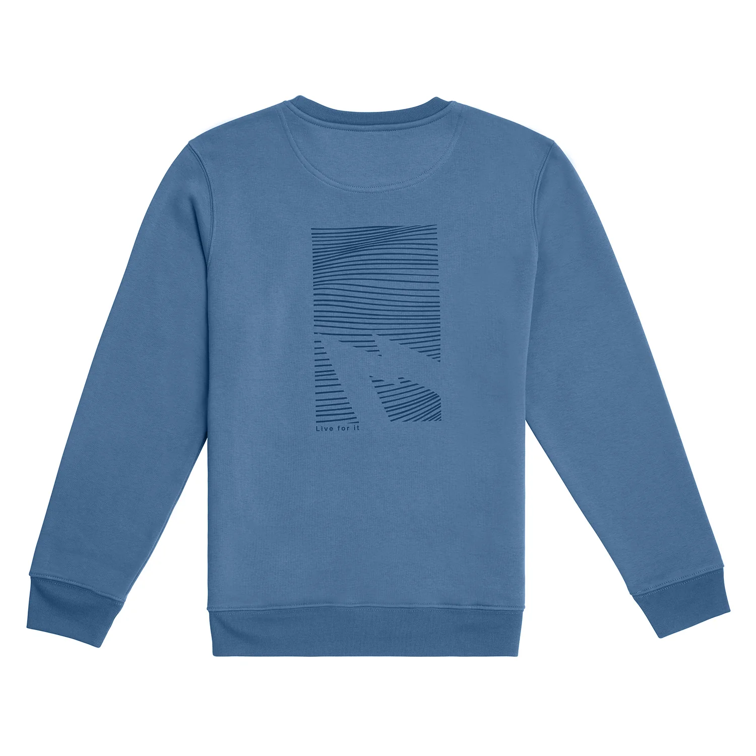 GONG | Sweat Graphic Swell Unisexe en Coton Biologique - Image 2