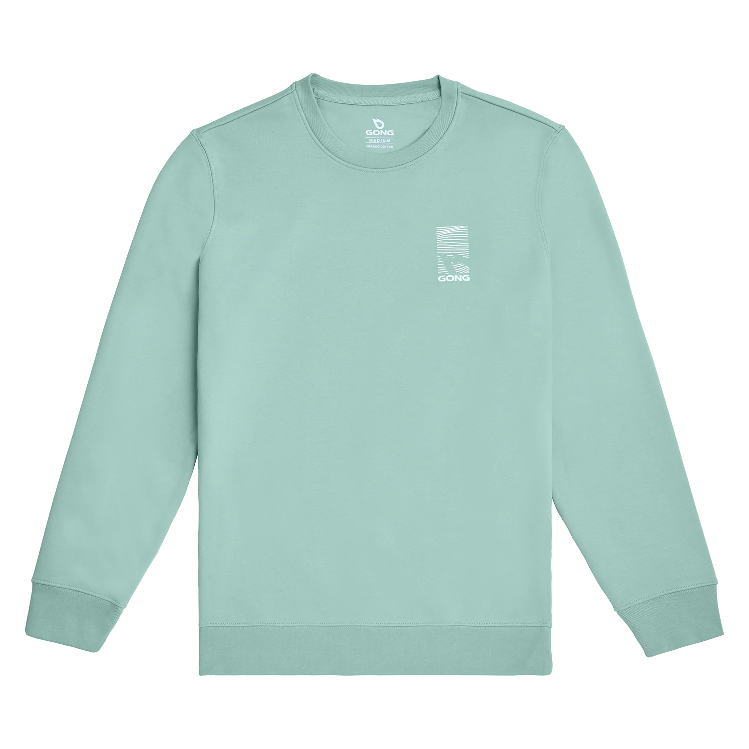 GONG | Sweat Graphic Swell Unisexe en Coton Biologique