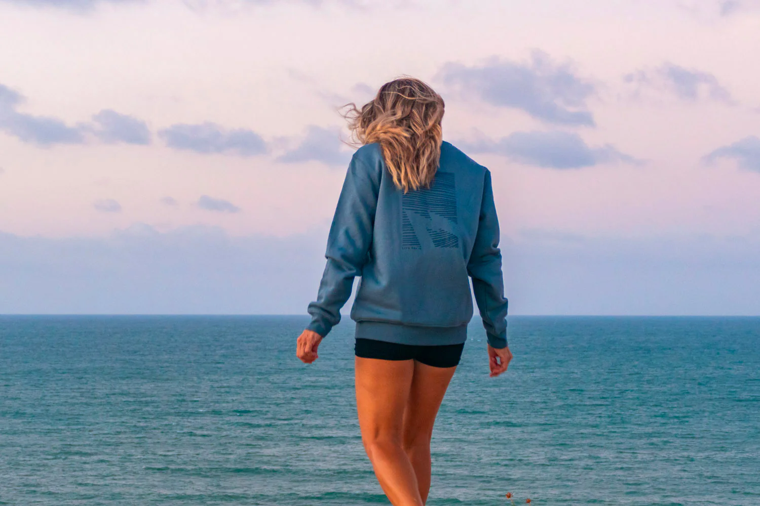 GONG | Sweat Graphic Swell Unisexe en Coton Biologique - Image 12