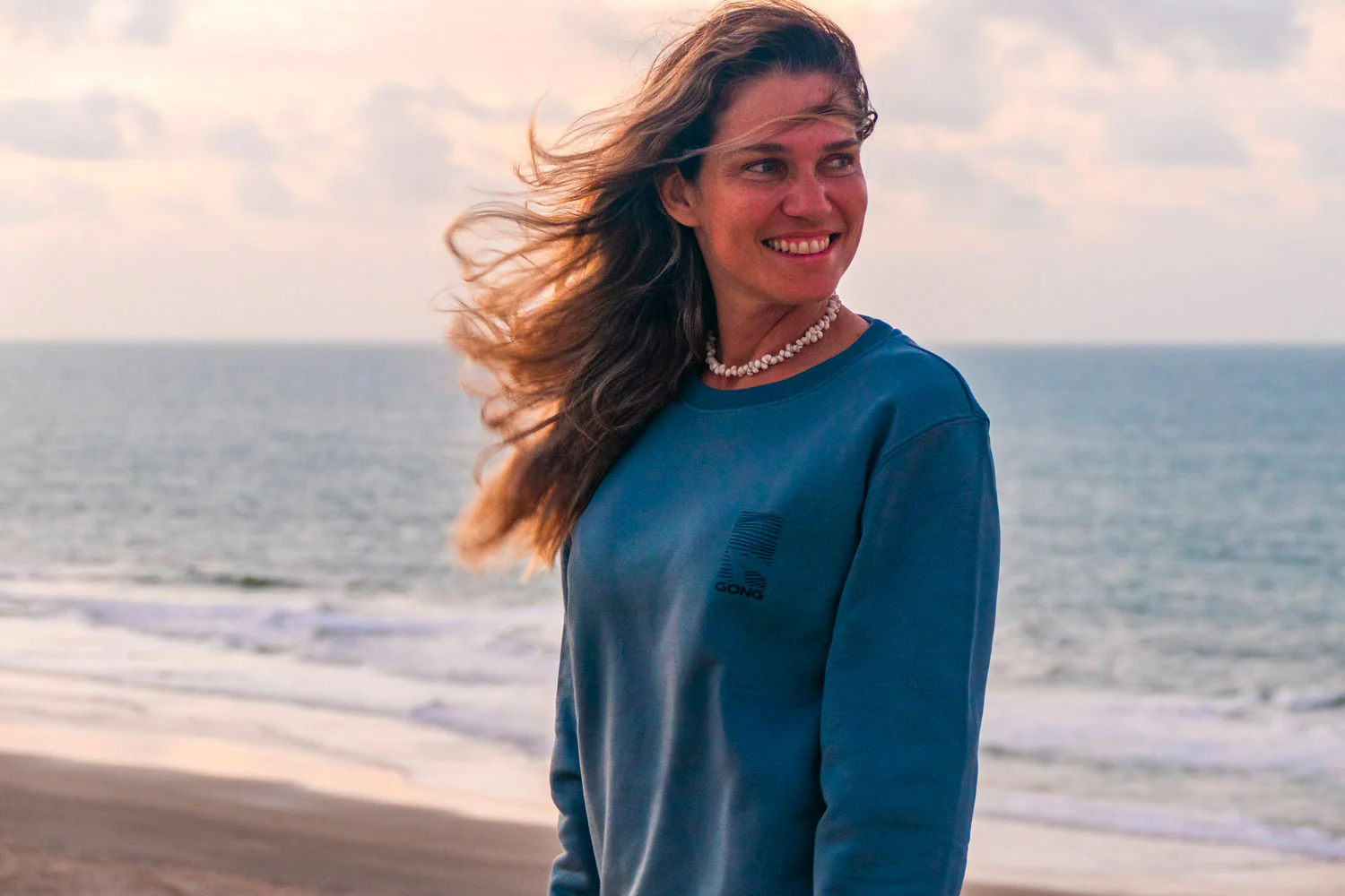 GONG | Sweat Graphic Swell Unisexe en Coton Biologique - Image 18