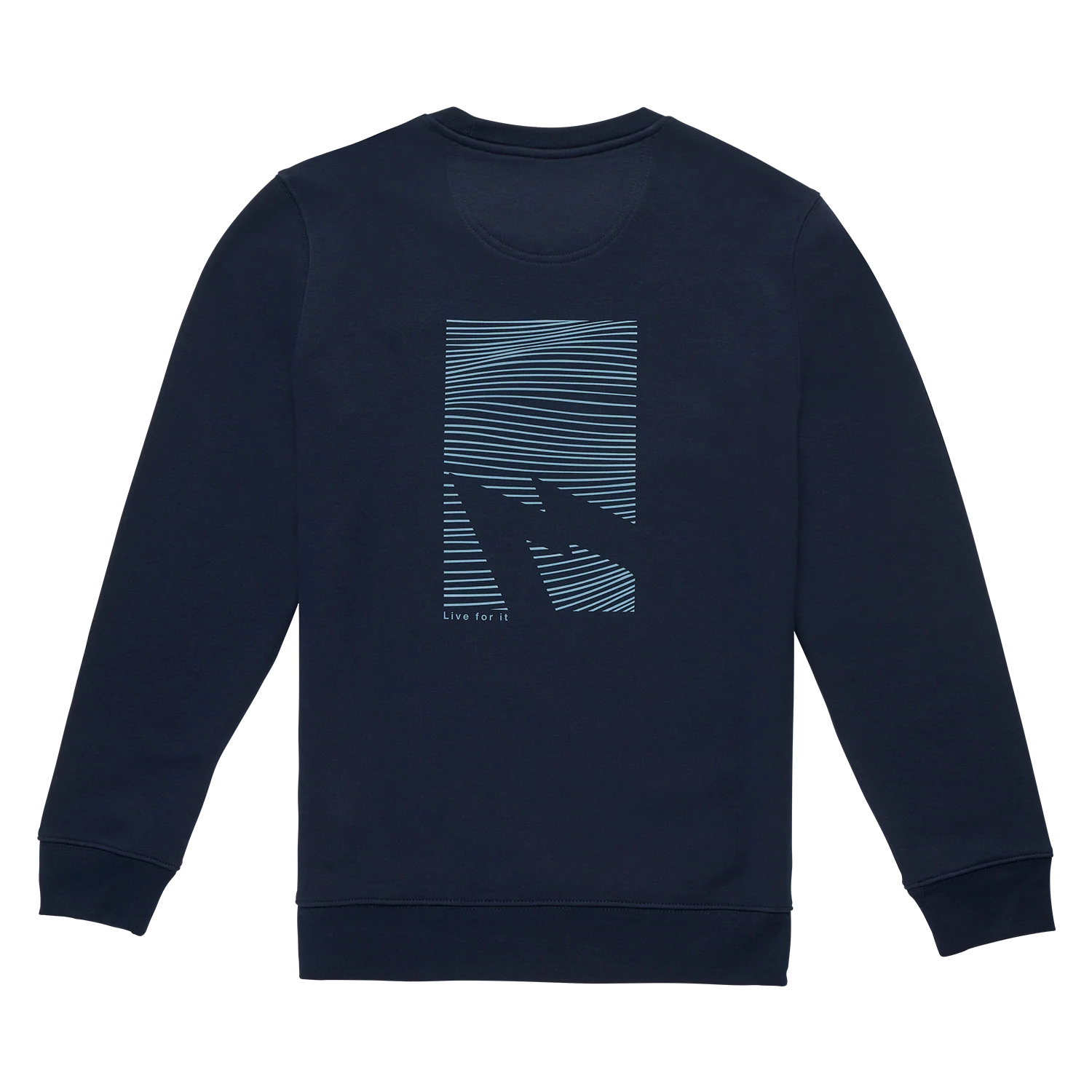 GONG | Sweat Graphic Swell Unisexe en Coton Biologique - Image 2