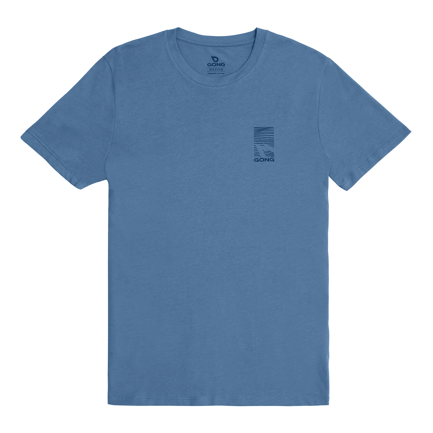 GONG | T-Shirt Graphic Swell Unisexe en Coton Biologique