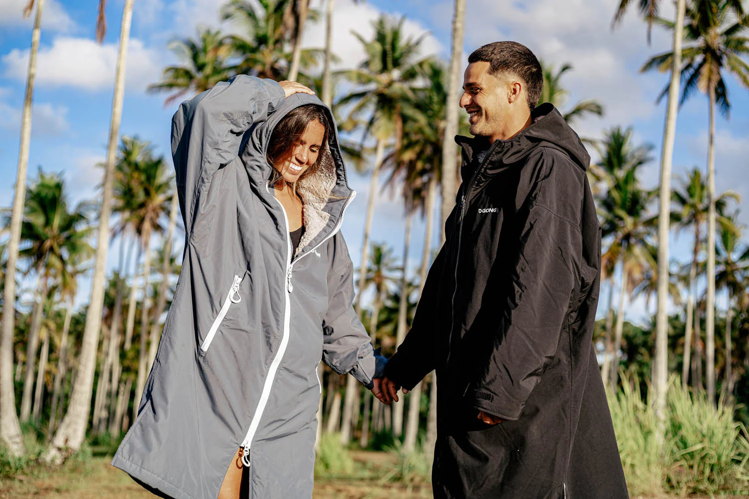 GONG | Poncho Imperméable Noir - Image 15