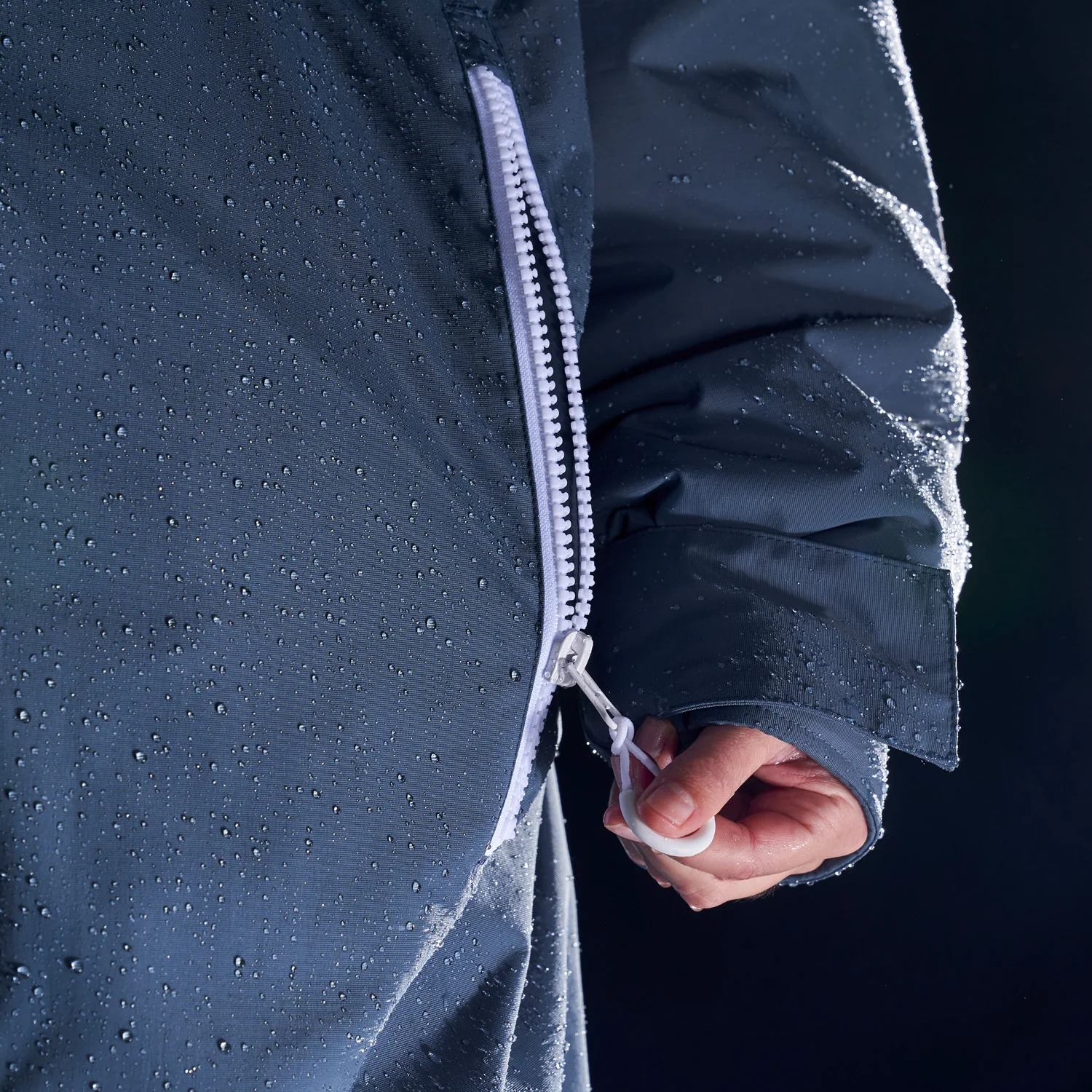 GONG | Poncho Imperméable Rose / Crème - Image 10