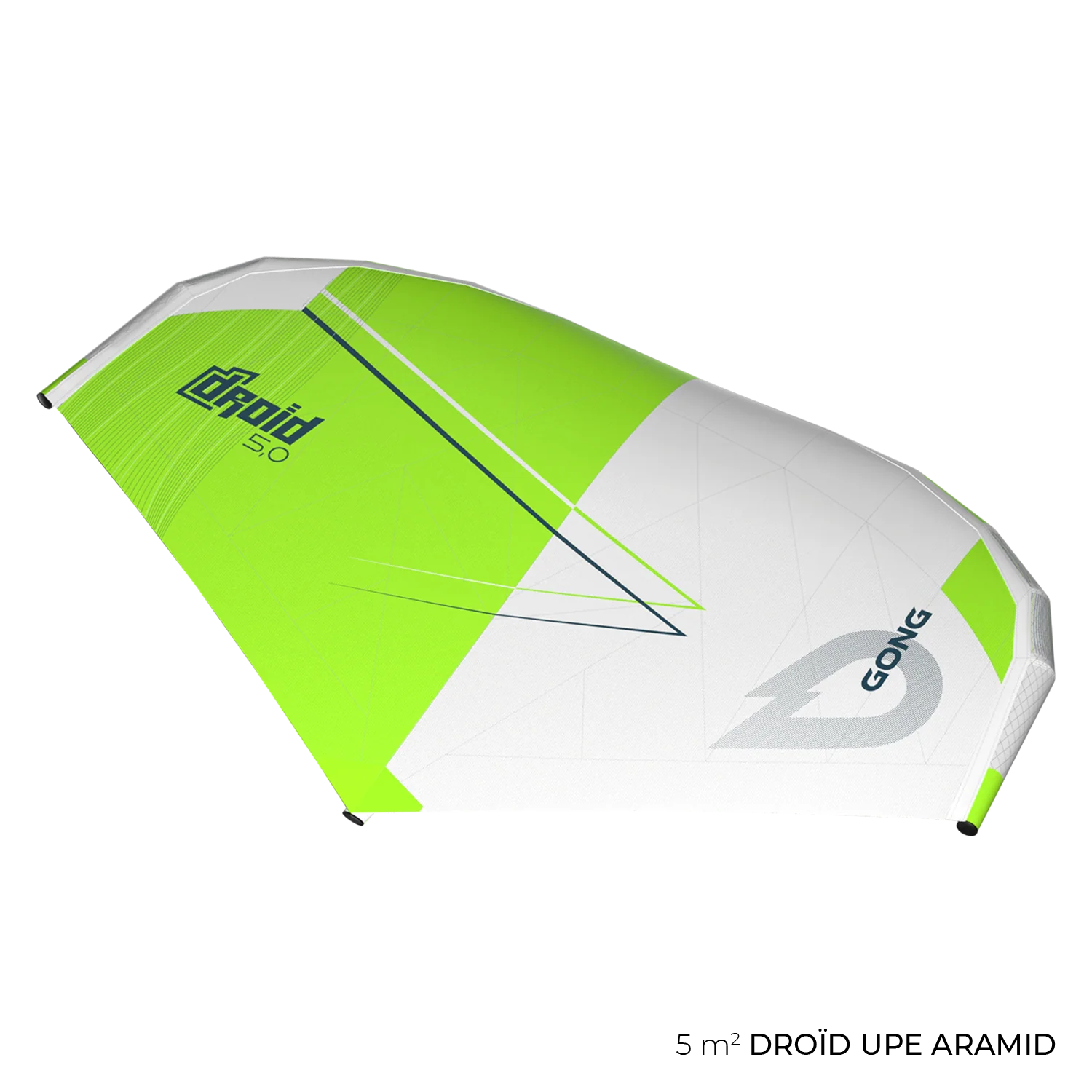 Wing Droid UPE Aramid - 3,5 m² White / Green Occasion 13840