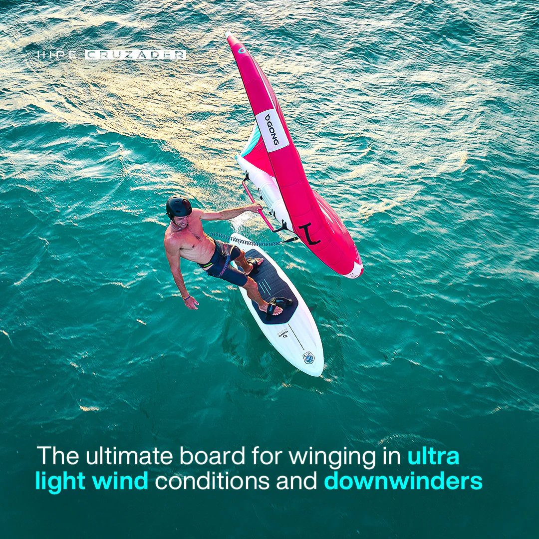 GONG | Wing foil Board Inflatable HIPE Cruzader - Image 39