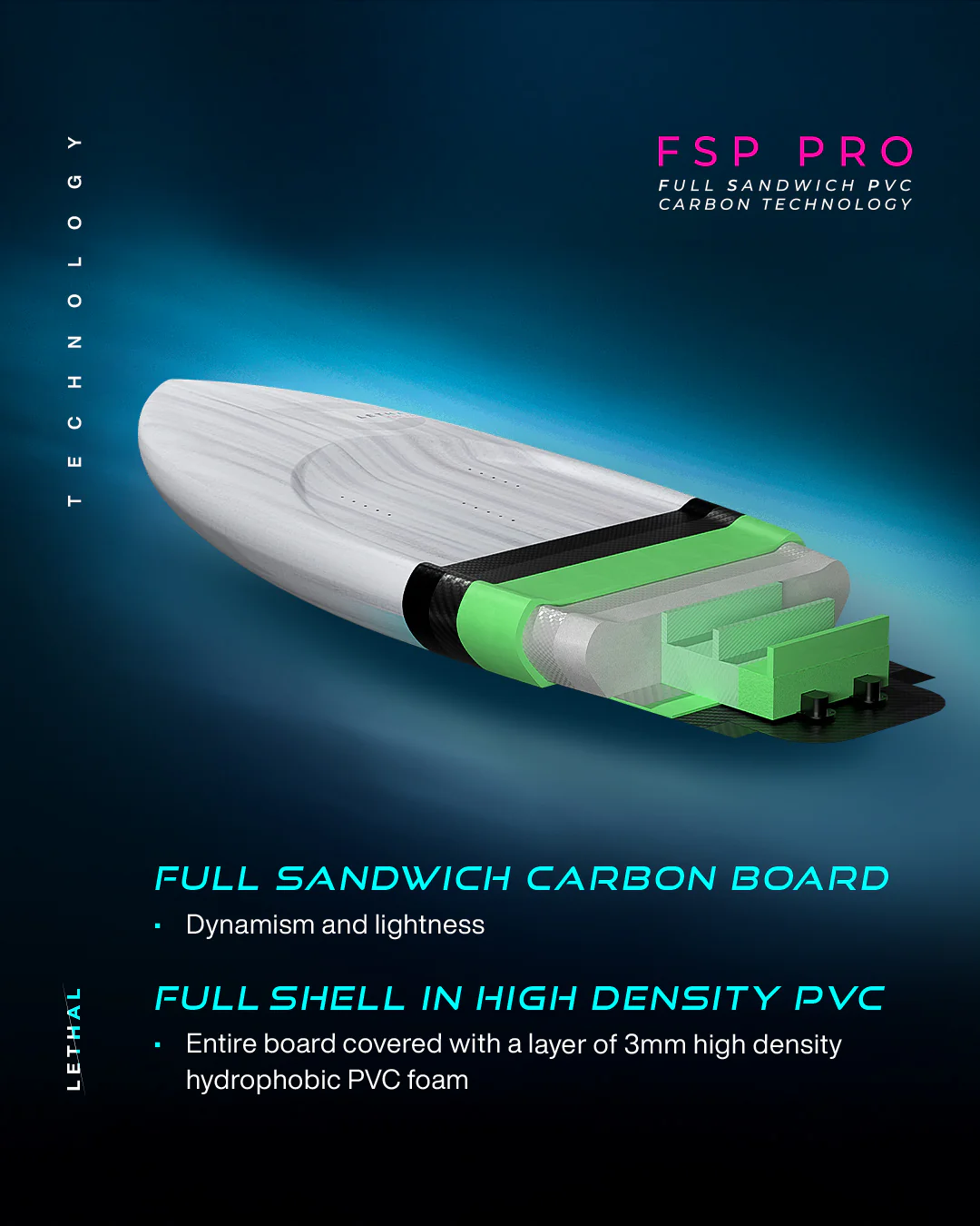 GONG | Wing Foil Board Lethal FSP Pro - Image 44
