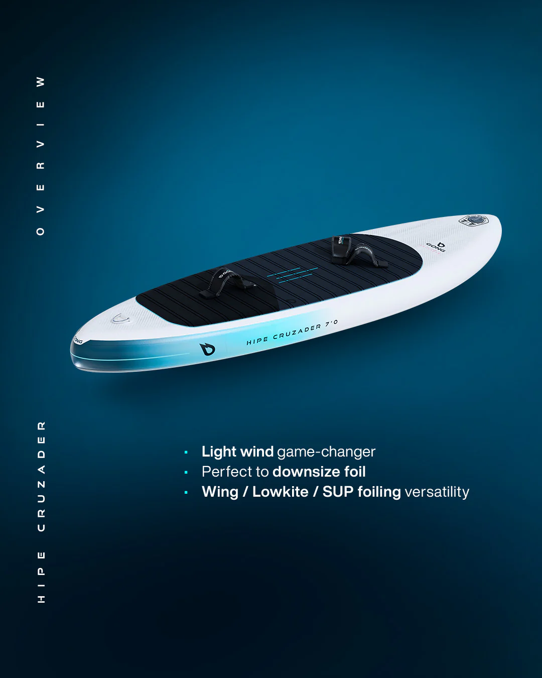 GONG | Wing foil Board Inflatable HIPE Cruzader - Image 42