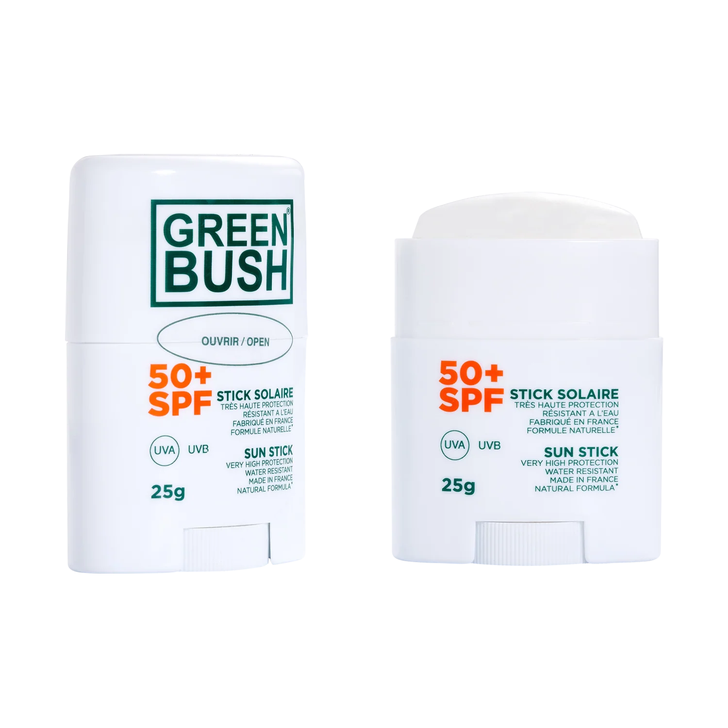Greenbush | Stick Solaire Spf50+ Blanc