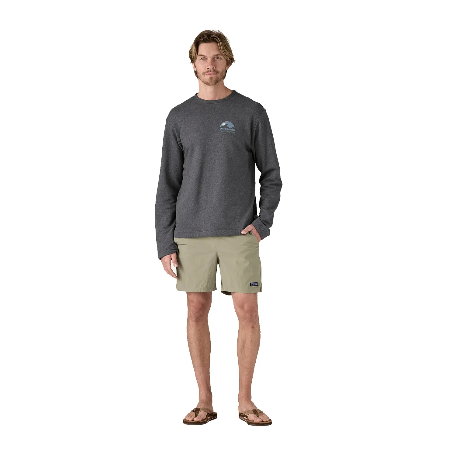 Patagonia | Tee-shirt manches longues M's LW Applied Imagination Wildrise Crew - Image 2