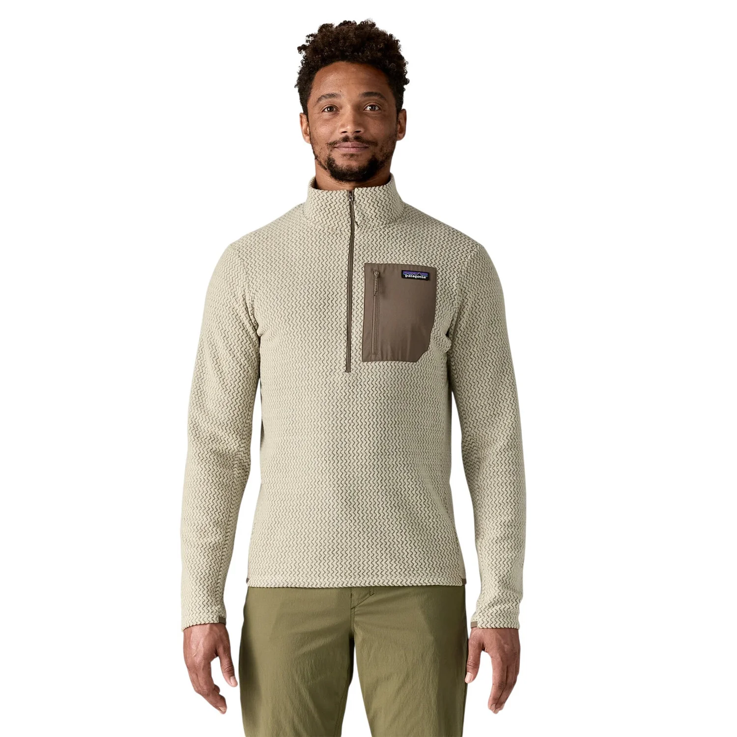 Patagonia | Sweat-Shirt Demi-Zip Homme R1 Air - Image 2