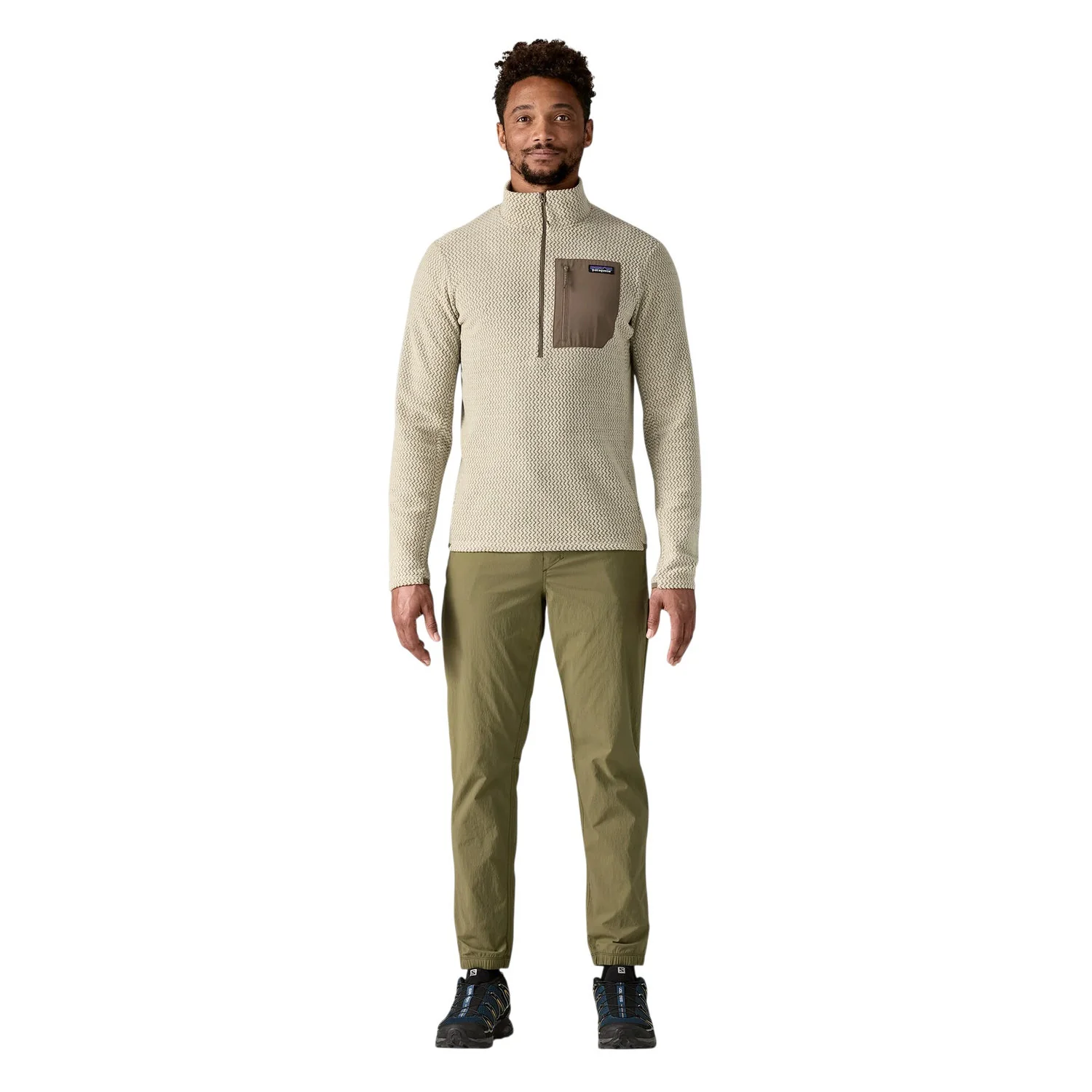 Patagonia | Sweat-Shirt Demi-Zip Homme R1 Air - Image 4