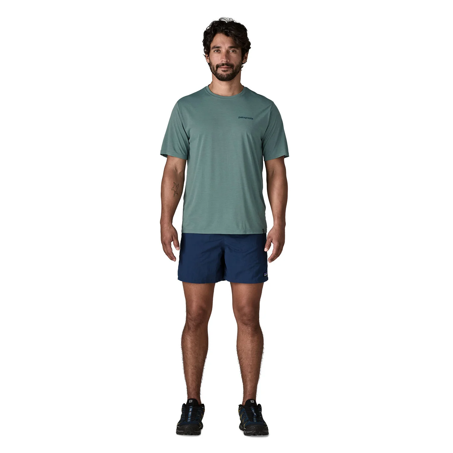 Patagonia | T-Shirt Technique à Manches Courtes Homme Cap Cool Daily Boardshort Logo - Image 5