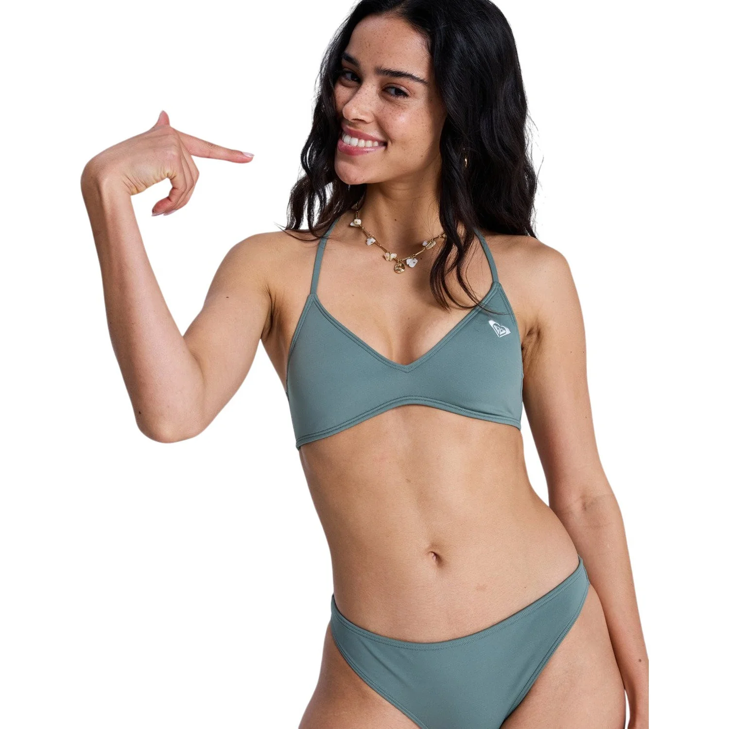 Roxy | Haut de Maillot de Bain Triangle Femme Essentials Athl