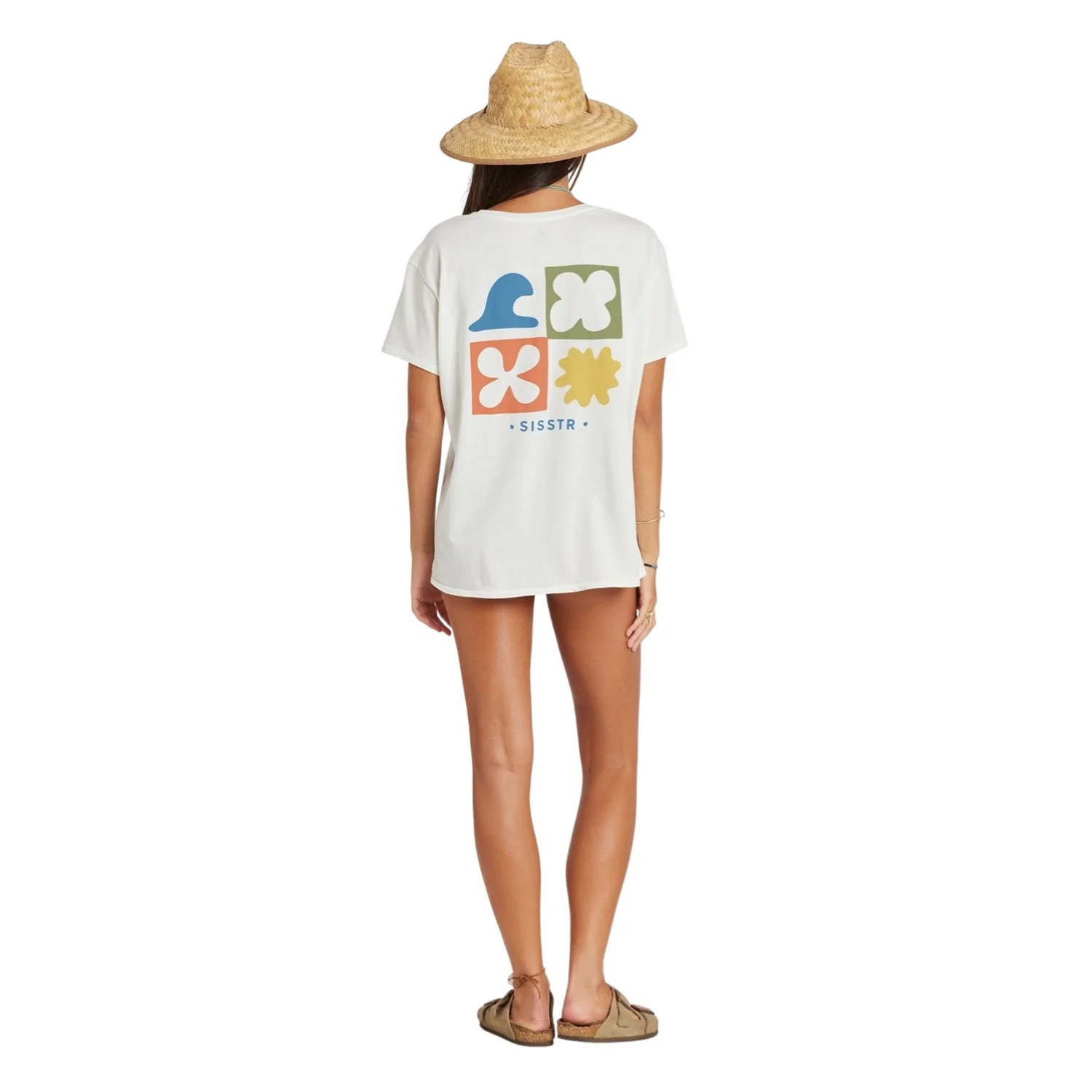 Sisstr | T-Shirt à Manches Courtes Femme Lou Boyfriend - Image 2