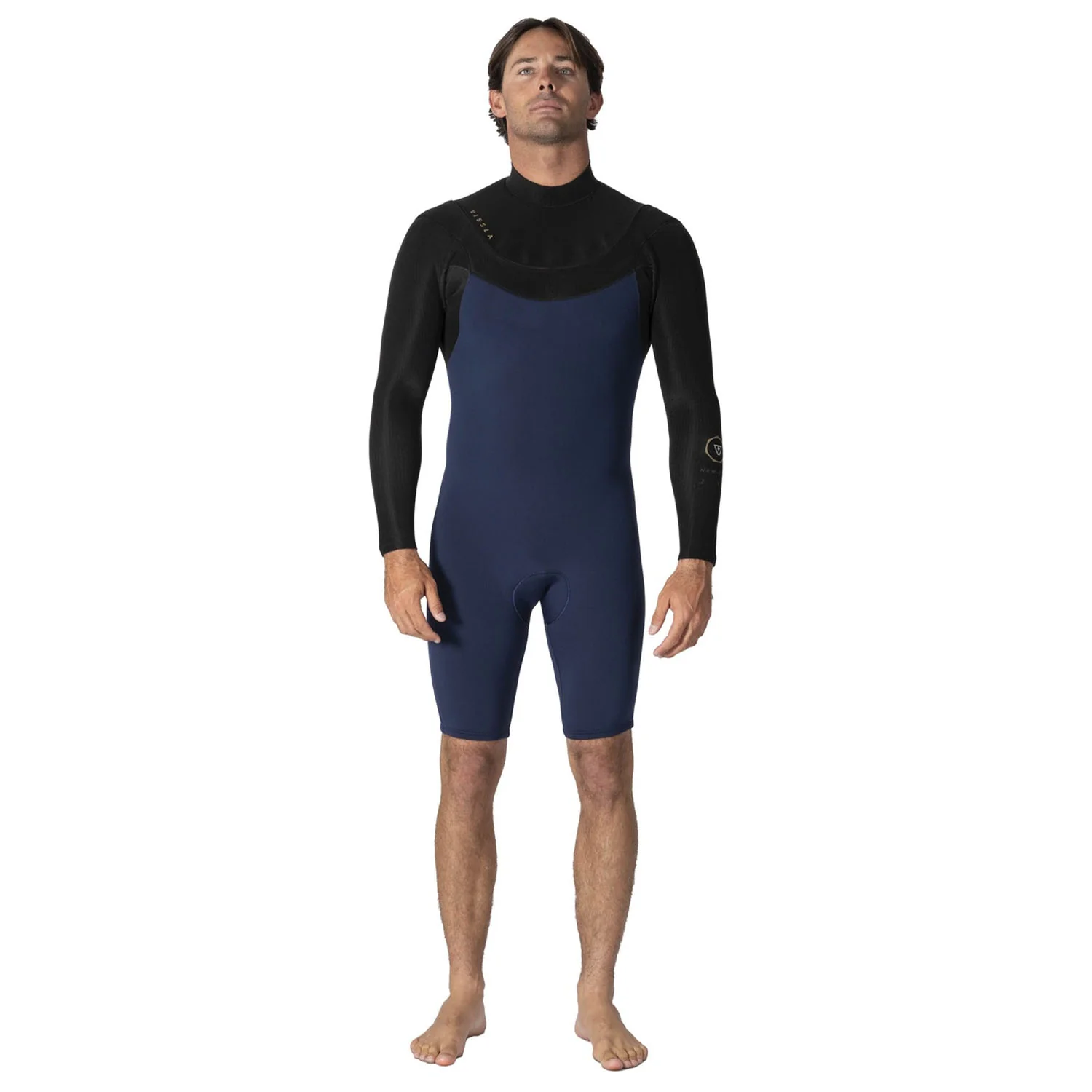 Vissla | Shorty à Manches Longues Homme New Seas V Zip - 2/2mm