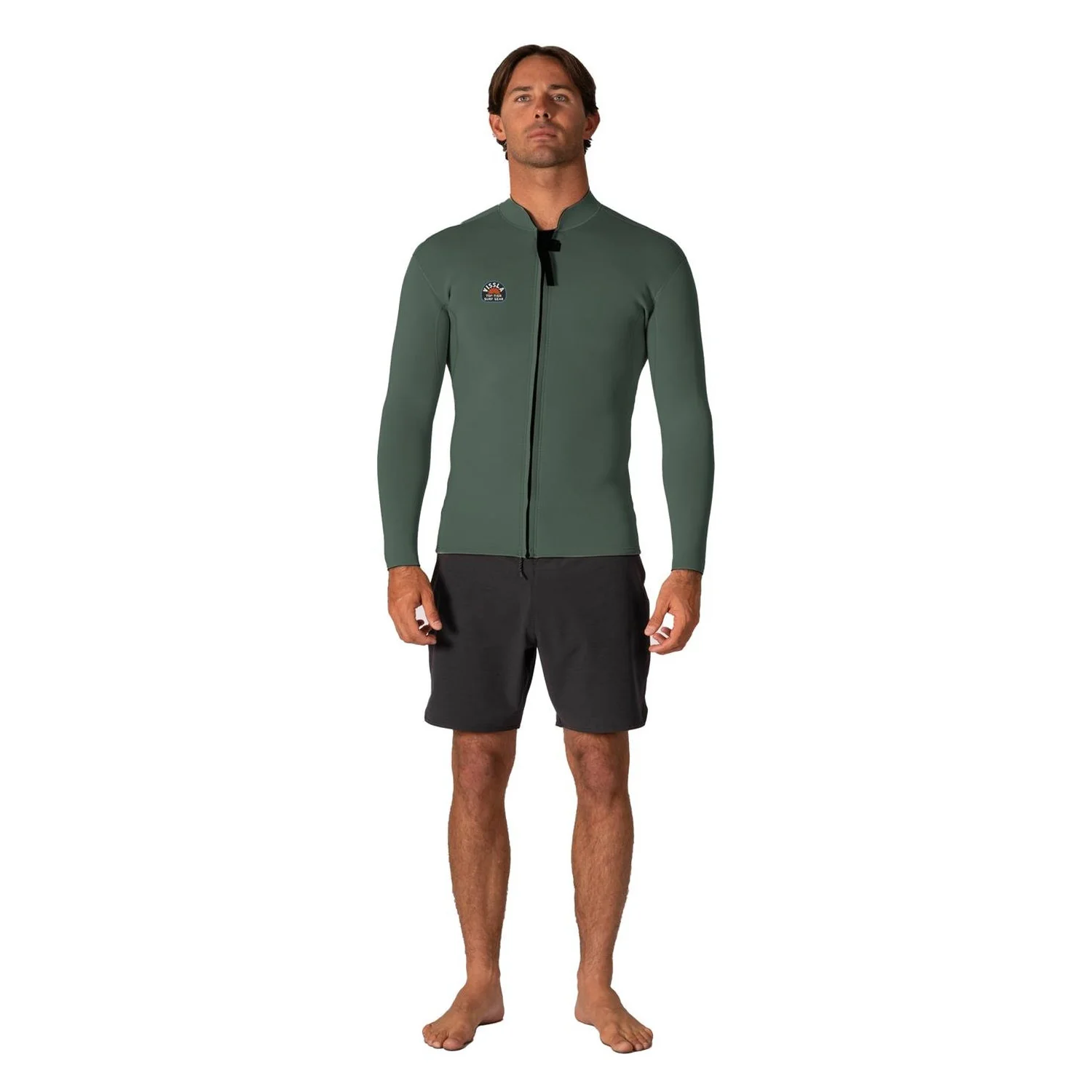 Vissla | Top Néoprène à Manches Longues Homme Solid Sets Front Zip - 2mm
